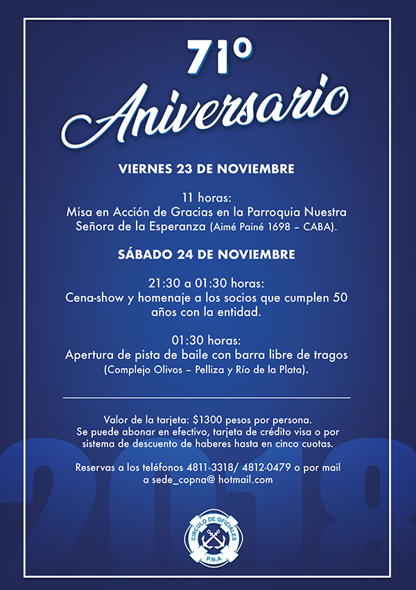 COPNA Aniversario COPNA Aniversario
